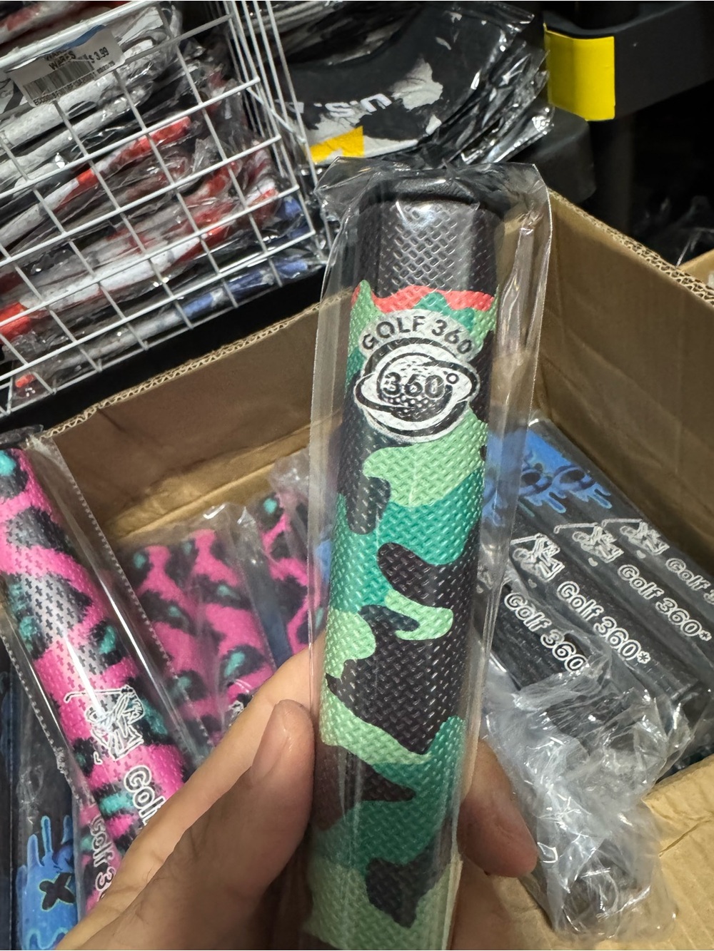 Green Camo Putter Grip - Golf 360